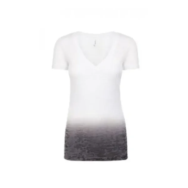 Burnout ombre crossover v tshirt in qatar gift suppliers Burnout ombre crossover v t shirt in qatar