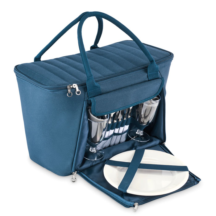 RPET Picnic Cooler Bag with Cutlery Set