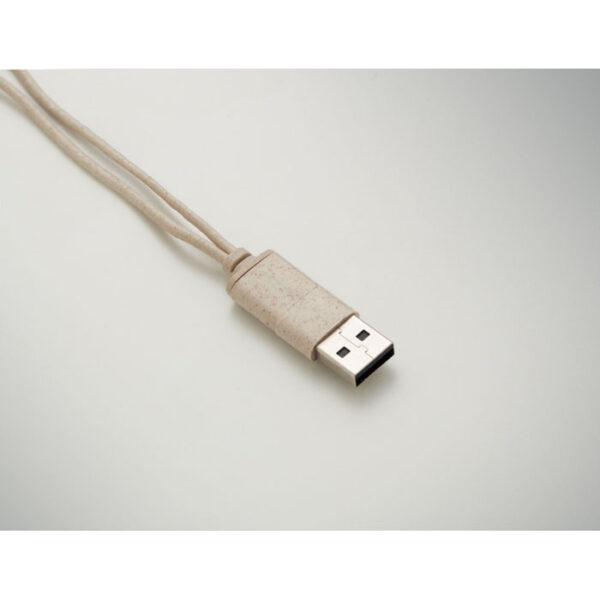 Wheat straw cable case gift suppliers