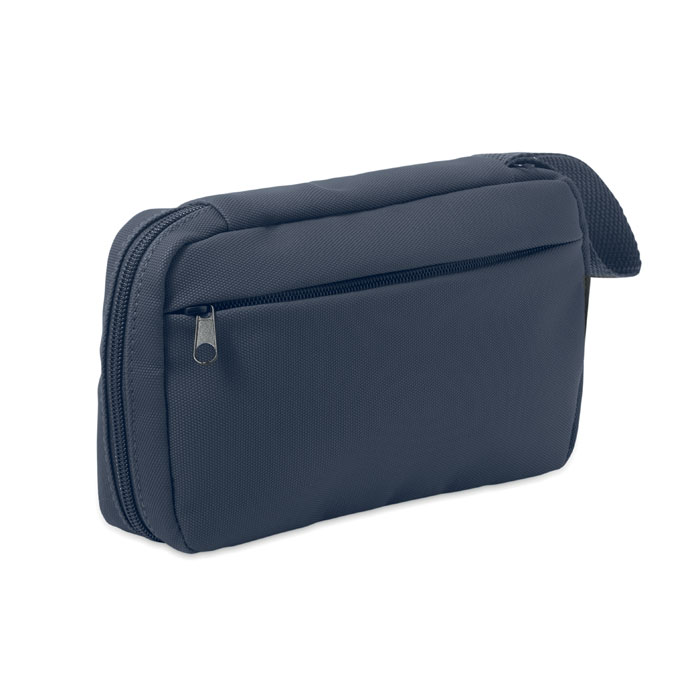 RPET Toiletry Bag with Multiple Compartments