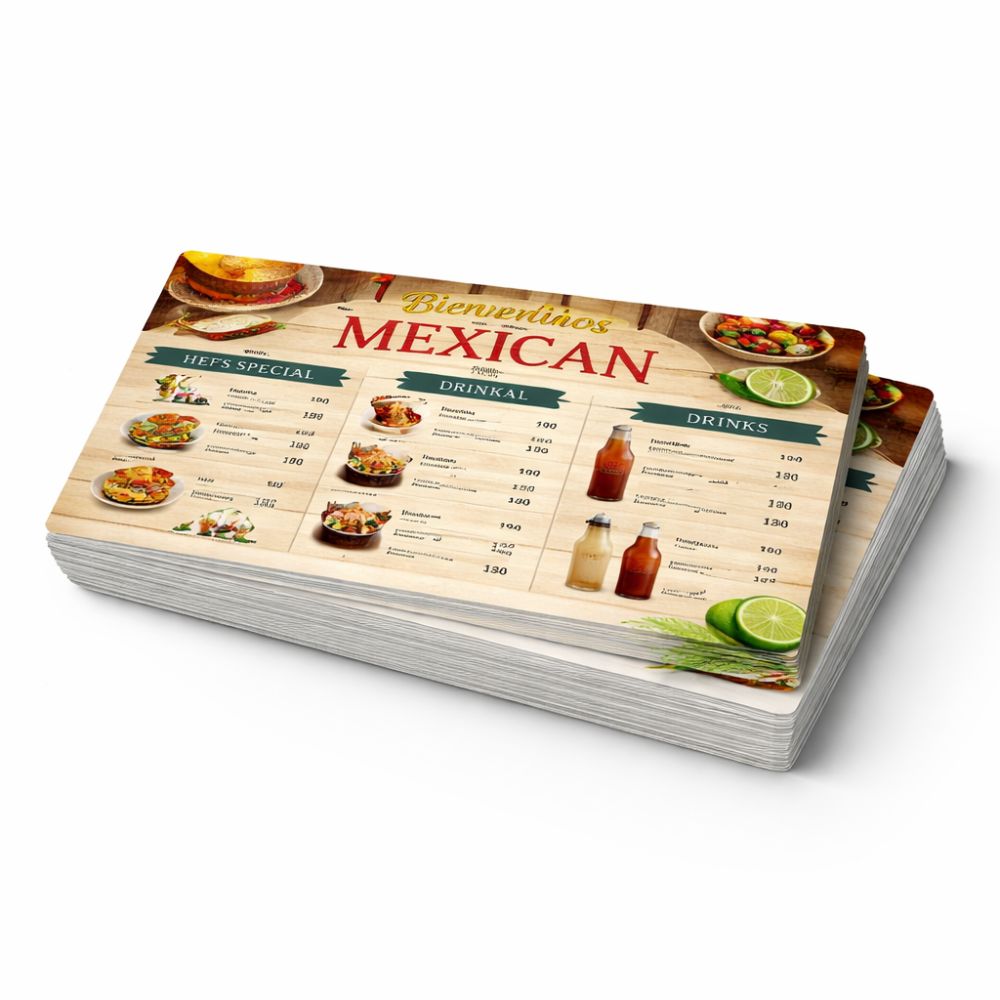 A3 Table Mat Printing Dubai | Custom Table Mats UAE