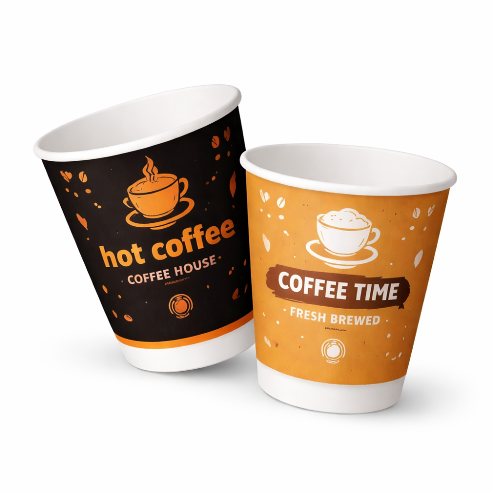 Paper Cups | Disposable Hot Drink Cups for Cafe