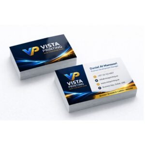 Glossy business cards dubai 400gsm premium print