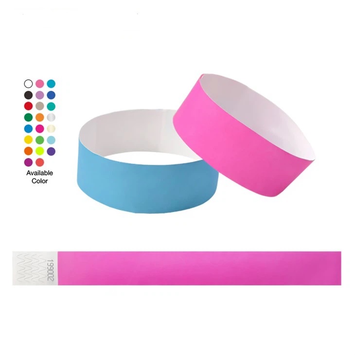 Custom Event Promotional Paper Wristband UAE