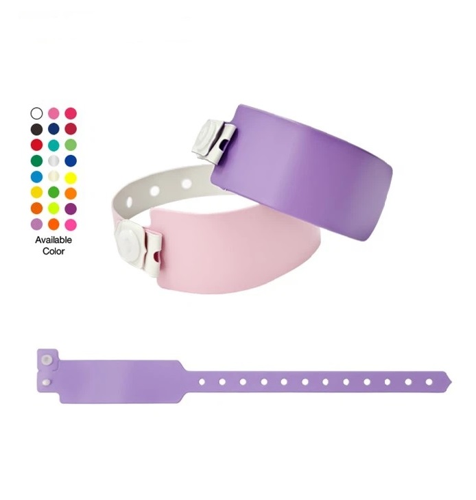 Custom Event Vinyl ID Wristband UAE Premium Bulk Supply