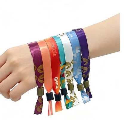 Custom Premium Woven and Fabric Wristband UAE