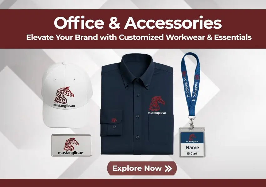 Custom uniform, cap, lanyard and name badge for corporate branding